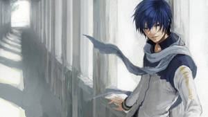 Blue-haired Anime Boy Wallpaper