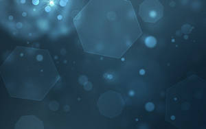 Blue Hexagon Speckles Wallpaper