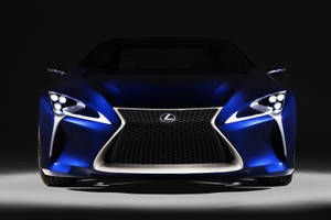 Blue Lexus Lf-lc Concept Car Wallpaper