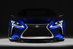Blue Lexus Lf-lc Concept Car Wallpaper