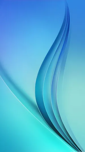 Blue Mobile Lock Screen Wallpaper