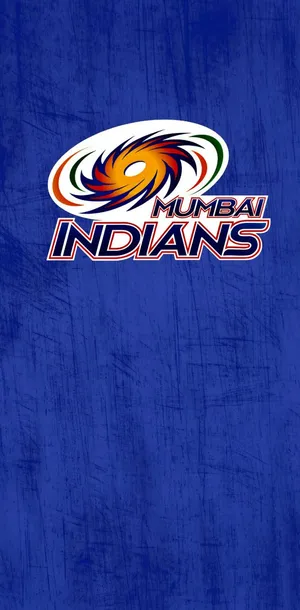 Blue Mumbai Indian Cricket Team Logo Wallpaper