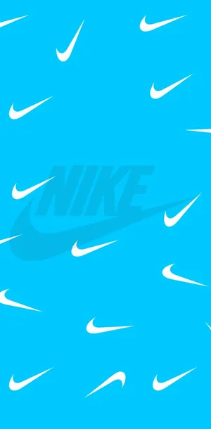 Blue Nike Sneaker Wallpaper Wallpaper