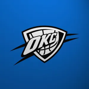 Blue Oklahoma City Thunder Wallpaper