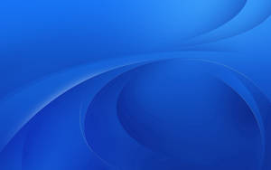 Blue Oval Lines Abstract Wallpaper