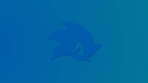 Blue Sonic Icon Photo Cover Wallpaper