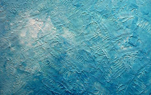 Blue Textured Paint Wallpaper
