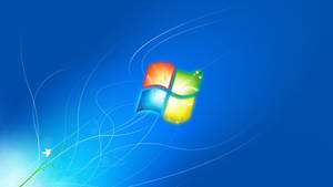 Blue Windows 7 Screen Wallpaper