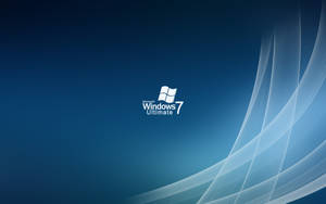 Blue Windows 7 Ultimate Screen Wallpaper