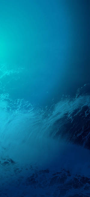 Blueish White Backdrop Ios 12 Wallpaper