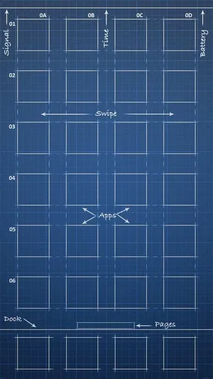 Blueprint Iphone Se Wallpaper