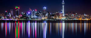 Blurred Light Cityscape Wallpaper