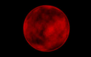 Blurry Blood Moon Wallpaper