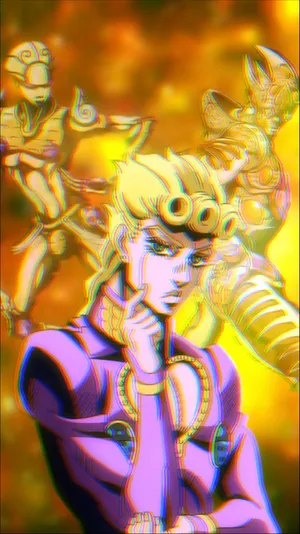 Blurry Giorno Giovanna Wallpaper