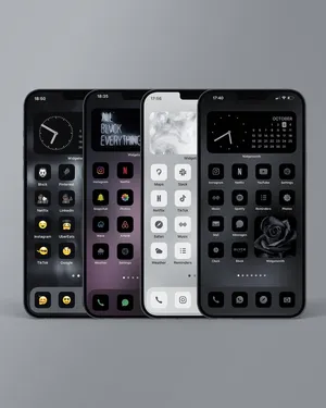 Blvck Paris Inspired Home Screens Wallpaper