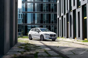 Bmw 223i Luxury Car On Corner Wallpaper