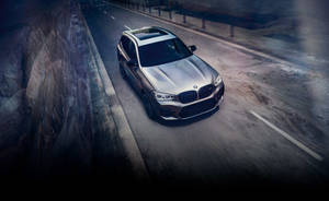 Bmw M X3 Overhead View Wallpaper