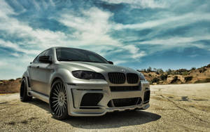 Bmw X6 M Dreamy Clouds Wallpaper