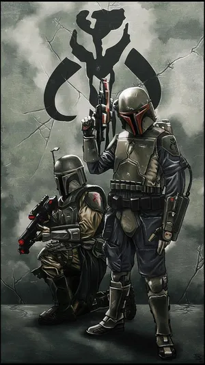 Boba Fett The Mandalorian Wallpaper