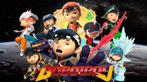 Boboiboy Hd Elemental Superhero Wallpaper