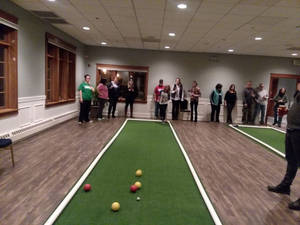 Bocce Ball Green Court Wallpaper