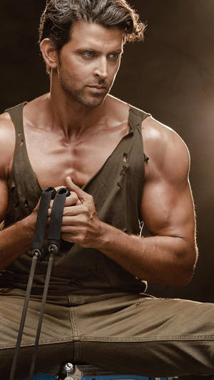 Bodybuilder Hrithik Roshan Hd Wallpaper