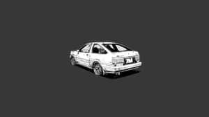 Bold And Defiant - Toyota Ae86 Wallpaper