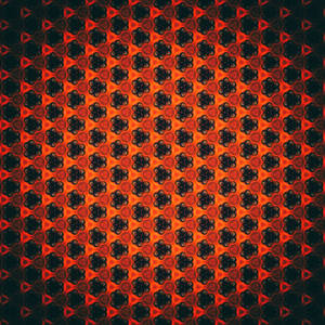 Bold And Impactful Geometric Flower Pattern Wallpaper Wallpaper