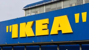 Bold Yellow Ikea Signage Wallpaper