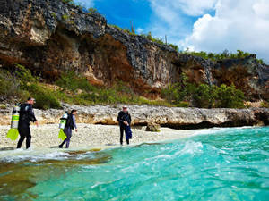Bonaire Scuba Divers Wallpaper