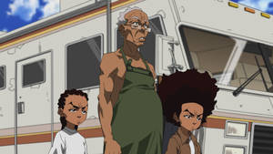 Boondocks Family With Rv Wallpaper