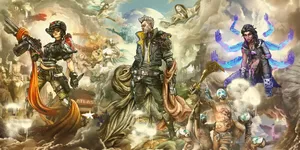 Borderlands 3 Characters Fan Art Wallpaper