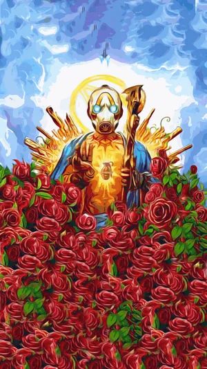 Borderlands 3 Psycho Pastel Art Wallpaper