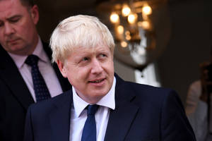 Boris Johnson White Hair Wallpaper