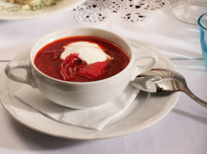 Borscht Red Soup Wallpaper