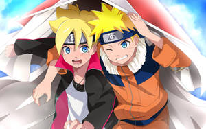 Boruto And Naruto Uzumaki Clan Wallpaper