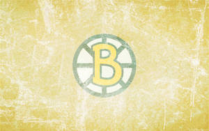 Boston Bruins Light Yellow Wallpaper