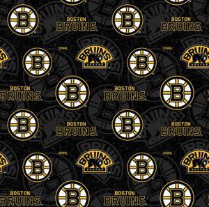 Boston Bruins Logo Pattern Wallpaper
