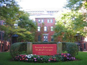 Boston University Medical Campus Sign Wallpaper