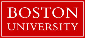 Boston University Simple Logo Wallpaper