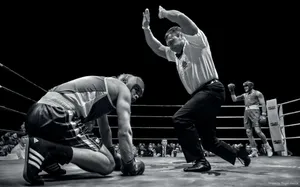 Boxing Knock Out Moment Wallpaper