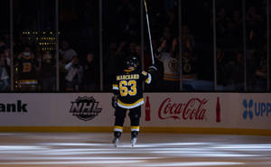 Brad Marchand Spotlight Photo Wallpaper