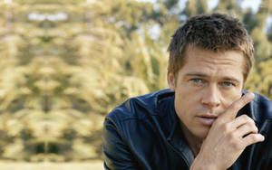 Brad Pitt Blue Eyes Wallpaper