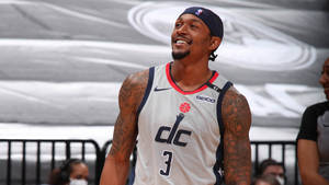 Bradley Beal Candid Photograph Wallpaper