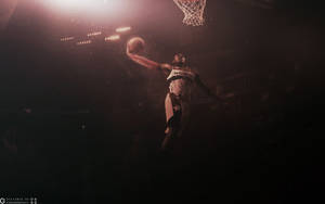 Bradley Beal Stylistic Dark Dunk Wallpaper