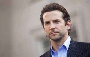Bradley Cooper Black Unbuttoned Suit Wallpaper