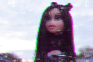 Bratz Doll Aesthetic Glitch Wallpaper