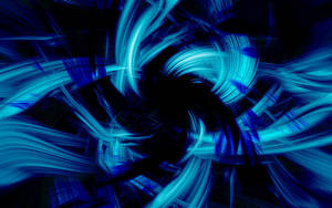 Breaking Boundaries With Blue Abstract Speed Light Wallpaper