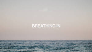 Breathing In Ocean Wallpaper