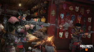 Breathtaking Actions In Cod Black Ops 4: Women Warriors Wallpaper